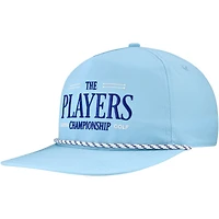 Casquette à visière à pression en corde Performance THE PLAYERS pour homme Barstool Golf bleu clair