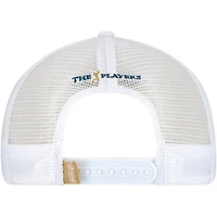 Men's Barstool Golf  White/Tan THE PLAYERS Nailhead Canvas Rope Adjustable Hat