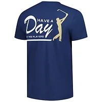 T-shirt Breezy Golf bleu marine pour homme THE PLAYERS Have A Day