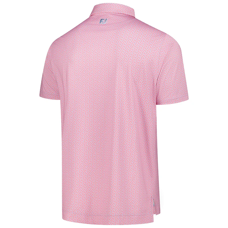 Men's FootJoy  Pink 2025 THE PLAYERS ProDry Citrus Lisle Polo