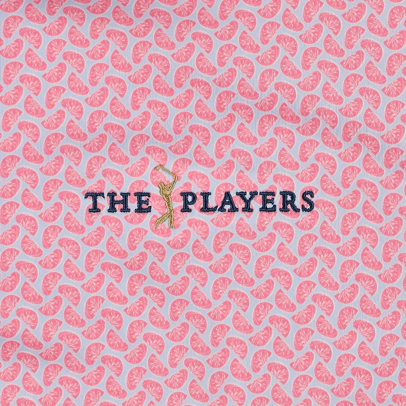 Men's FootJoy  Pink 2025 THE PLAYERS ProDry Citrus Lisle Polo