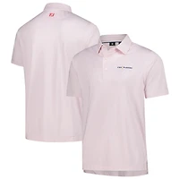 Polo FootJoy rose THE PLAYERS ProDry Wiggle Print Lisle pour homme