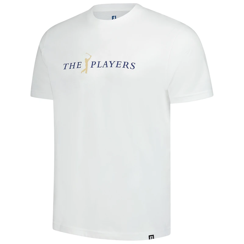 Men's FootJoy  White THE PLAYERS Painting T-Shirt