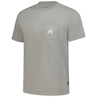 T-shirt à logo Bucket Seal Malbon Golf pour homme gris THE PLAYERS