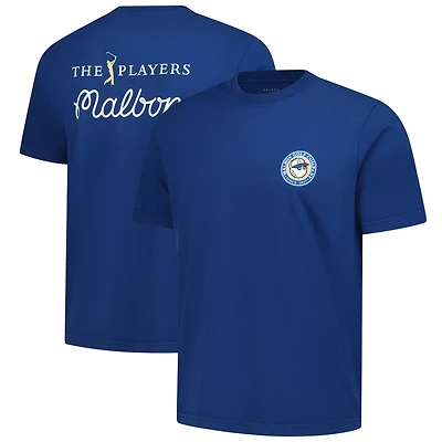 T-shirt bleu marine pour homme Malbon Golf THE PLAYERS