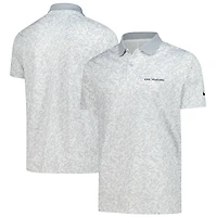 Polo Nike blanc 2025 THE PLAYERS Performance Victory All Over Print pour homme