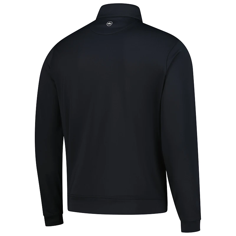 Pull à glissière quart de tour Peter Millar Black THE PLAYERS Goldman Perth Performance pour homme