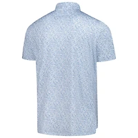 Polo performance Peter Millar bleu THE PLAYERS Goldman Bar pour homme