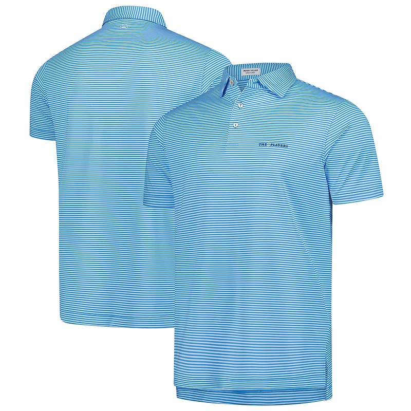 Polo de performance Hales bleu Peter Millar THE PLAYERS pour homme