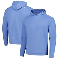Men's Peter Millar  Blue THE PLAYERS Pine Performance Raglan Pullover Hoodie