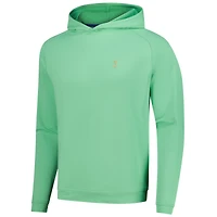 Men's Peter Millar  Green THE PLAYERS Goldman Pine Performance Raglan Pullover Hoodie