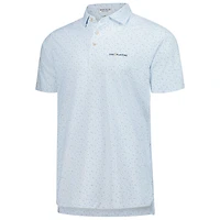 Polo en maille performance Casa Nova bleu clair Peter Millar THE PLAYERS pour homme