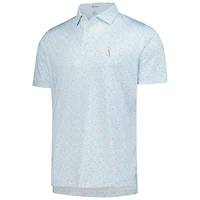 Polo performance Jammin' Goldman Island bleu clair Peter Millar THE PLAYERS pour homme