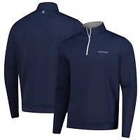 Men's Peter Millar  Navy THE PLAYERS Perth Performance Quarter-Zip Pullover