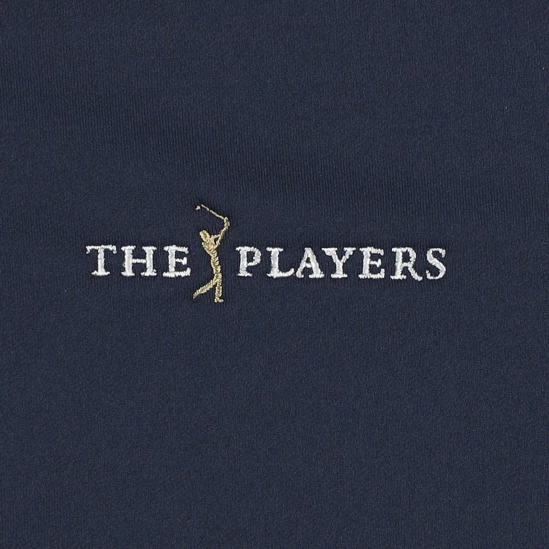 Men's Peter Millar  Navy THE PLAYERS Perth Performance Quarter-Zip Pullover