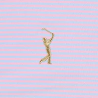 Polo de performance Hales rose Peter Millar THE PLAYERS pour homme