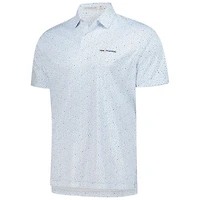 Men's Peter Millar  White THE PLAYERS Featherweight Coconut Lime Polo