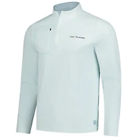 Men's Puma  Light Blue THE PLAYERS Cloudspun Tech Quarter-Zip Pullover