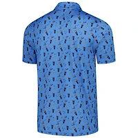 Men's Smith & Quinn  Blue 2025 THE PLAYERS Sawgrass Splash Smitty Polo