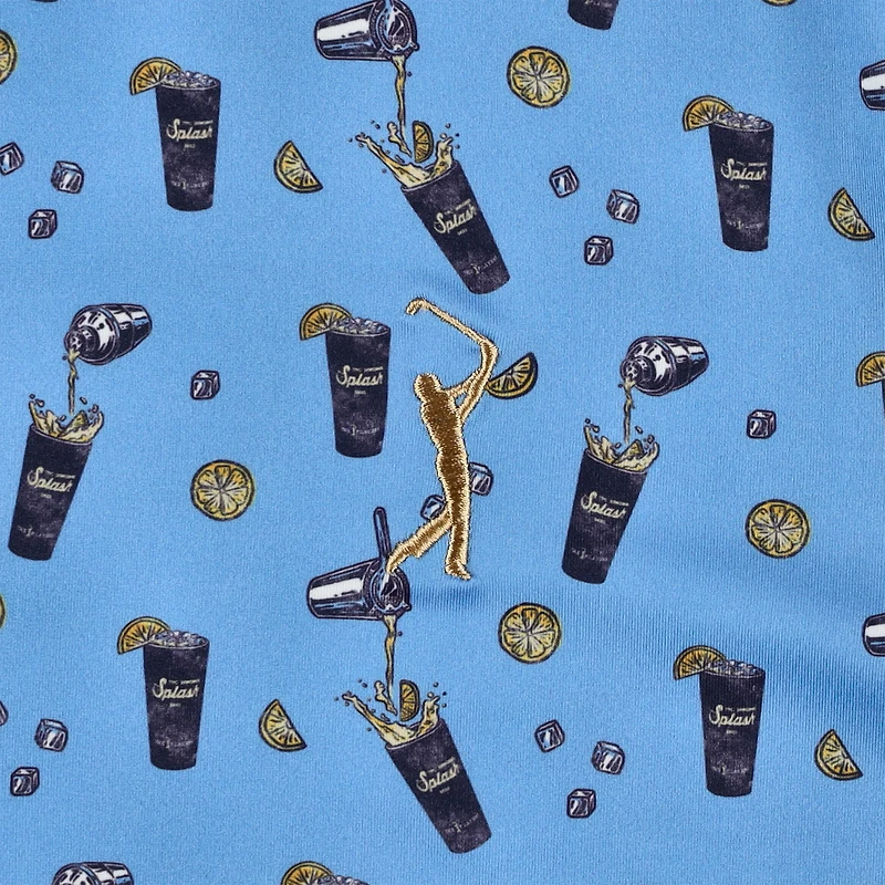 Men's Smith & Quinn  Blue 2025 THE PLAYERS Sawgrass Splash Smitty Polo