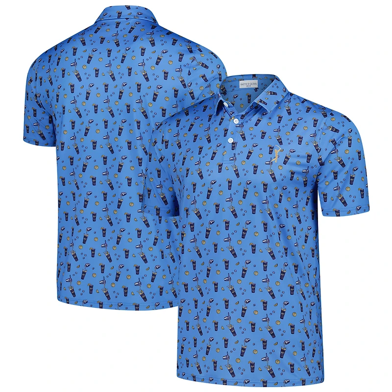 Men's Smith & Quinn  Blue 2025 THE PLAYERS Sawgrass Splash Smitty Polo
