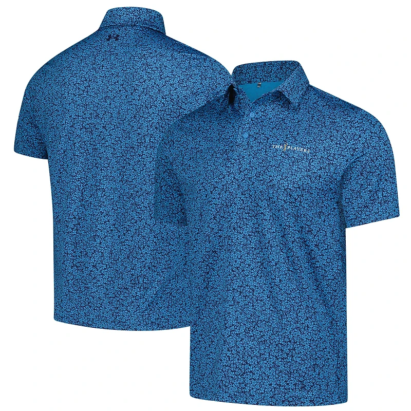 V110794 PLAYR 1138 Polo à imprimé gnome SP25 The Players Drive pour homme d'Under Armour POLMEN