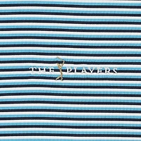 Polo bleu à rayures Drive Groove THE PLAYERS pour homme de Under Armour
