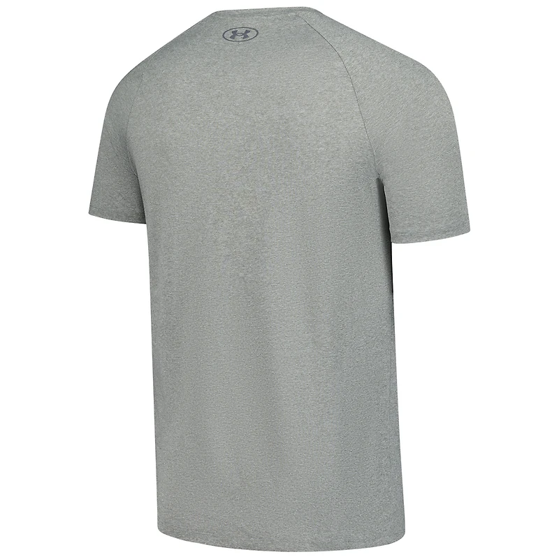 Men's Under Armour Heather Gray THE PLAYERS Raglan Tech T-Shirt