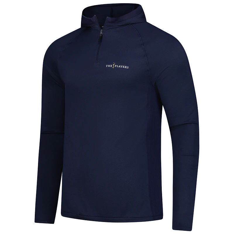 Sweat à capuche sans coutures Drive Pro pour homme Under Armour bleu marine THE PLAYERS