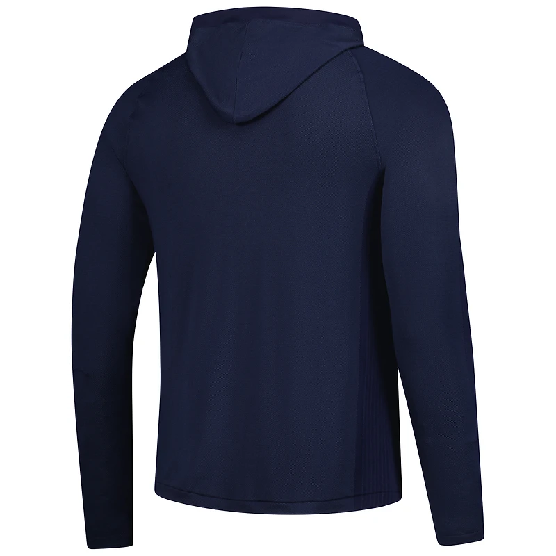 Sweat à capuche sans coutures Drive Pro pour homme Under Armour bleu marine THE PLAYERS