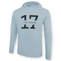 Men's Ahead  Blue THE PLAYERS Cody Long-Sleeve Hooded T-shirt