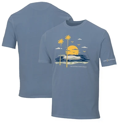 T-shirt homme Ahead Blue the PLAYERS Sunset on Green Chapman