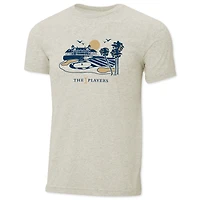 T-shirt classique instantané The Players Clubhouse crème Ahead pour homme