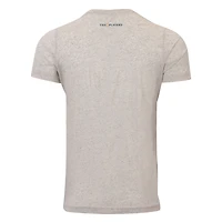 Ahead Cream THE PLAYERS Pelican 17th Flag T-shirt classique à trois mélanges pour hommes