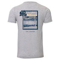 Men's Ahead  Heather Gray THE PLAYERS Shot To 17 Instant Classic Tri-Blend T-Shirt