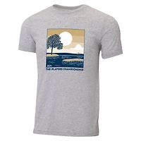 Men's Ahead  Oatmeal THE PLAYERS 2024 Island Green Instant Classic Tri-Blend T-Shirt
