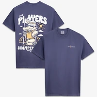 T-shirt Barstool Golf bleu marine THE PLAYERS 2026 à motif alligator pour homme