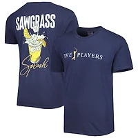 Men's Barstool Golf Navy THE PLAYERS Sawgrass Splash T-Shirt