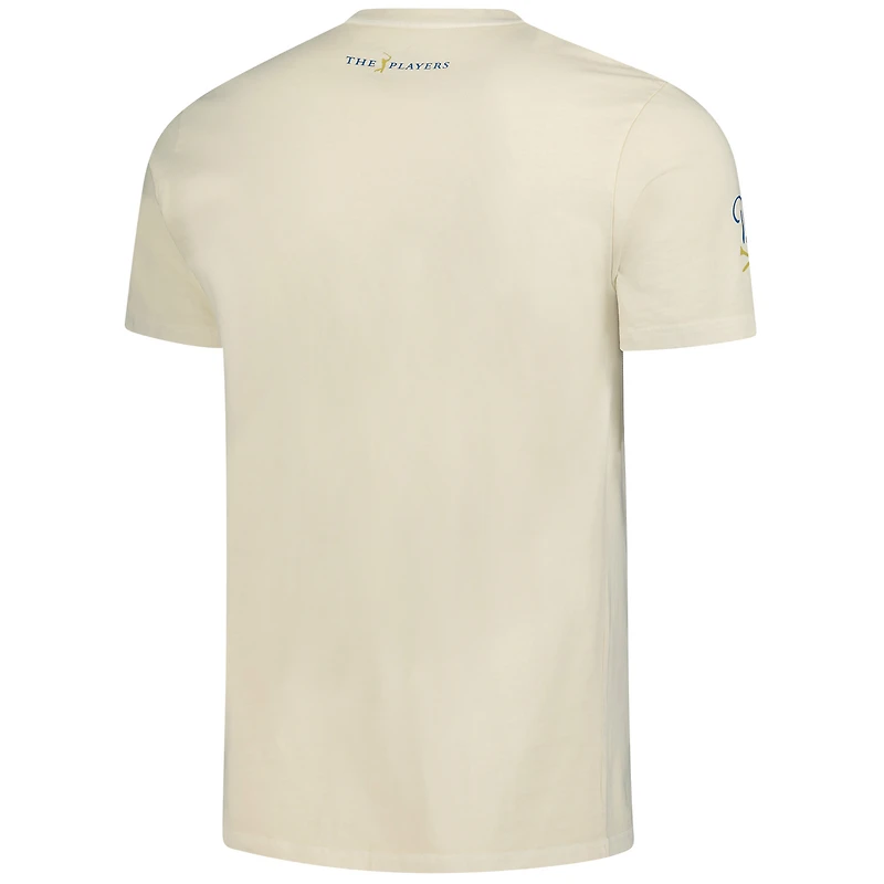 Men's Barstool Golf  Tan THE PLAYERS Ball Guy Garment Dyed T-Shirt