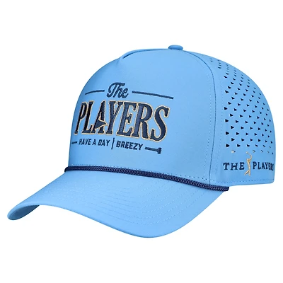 Men's Breezy Golf Light Blue THE PLAYERS Flagship Performance Adjustable Hat