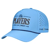 Men's Breezy Golf Light Blue THE PLAYERS Flagship Performance Adjustable Hat