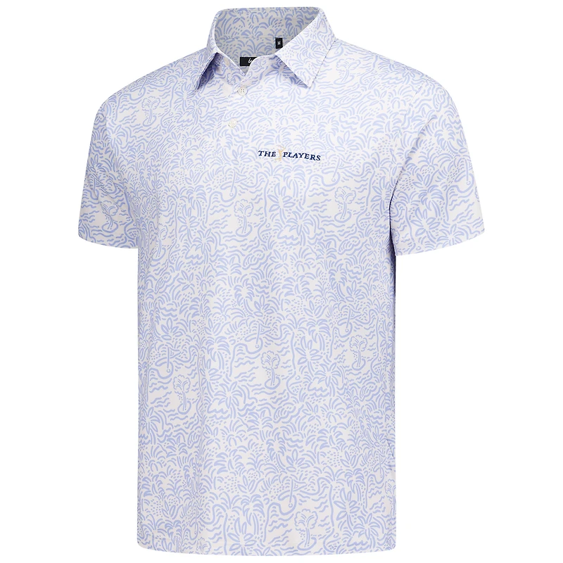 Men's Breezy Golf Light Blue The PLAYERS H2O Polo