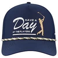 Men's Breezy Golf Navy THE PLAYERS Retro Rope Have A Day Adjustable Hat