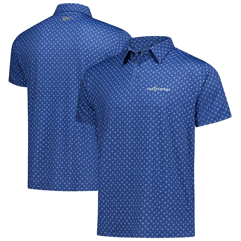 Men's Breezy Golf Navy The PLAYERS Paradise Splash Polo