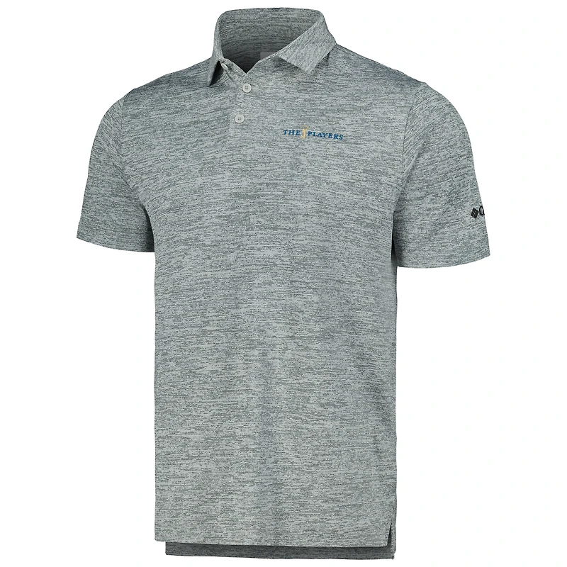 Polo gris Columbia THE PLAYERS Omni-Wick Final Round pour hommes