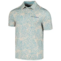 Men's Flomotion Blue THE PLAYERS Coral Reef Polo