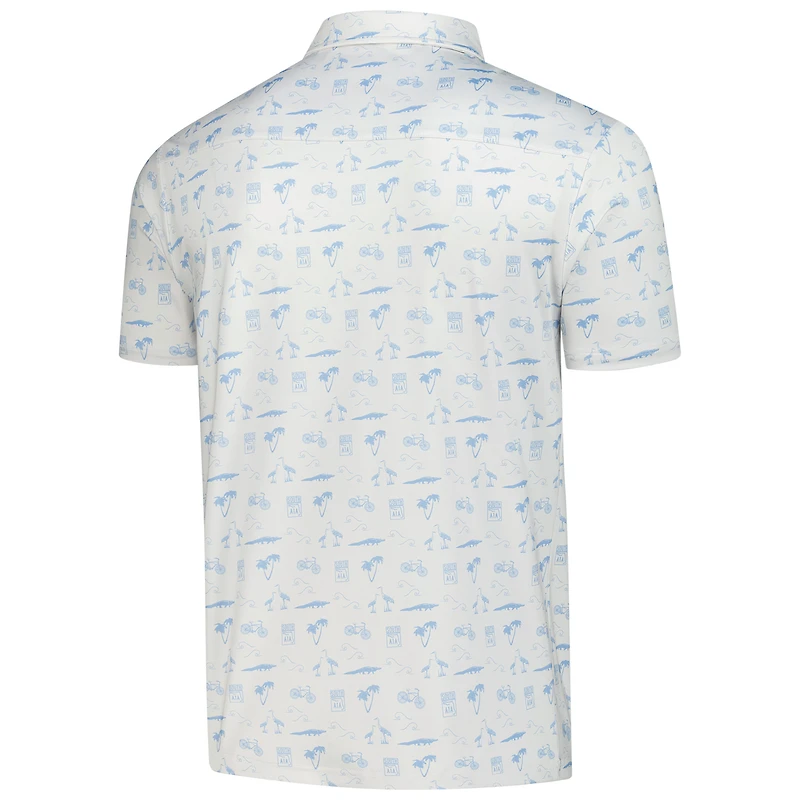 Men's Flomotion Cream THE PLAYERS A1A Polo