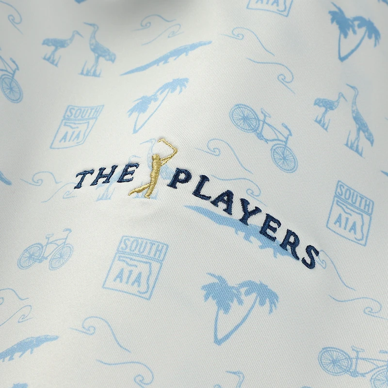 Men's Flomotion Cream THE PLAYERS A1A Polo