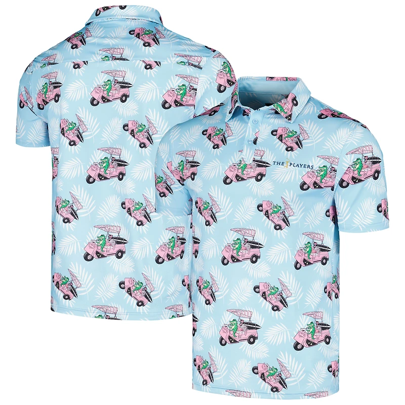 Polo Flomotion bleu clair THE PLAYERS Gator et Mingo pour hommes