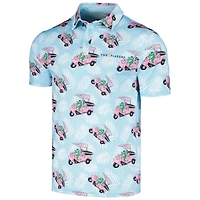 Polo Flomotion bleu clair THE PLAYERS Gator et Mingo pour hommes